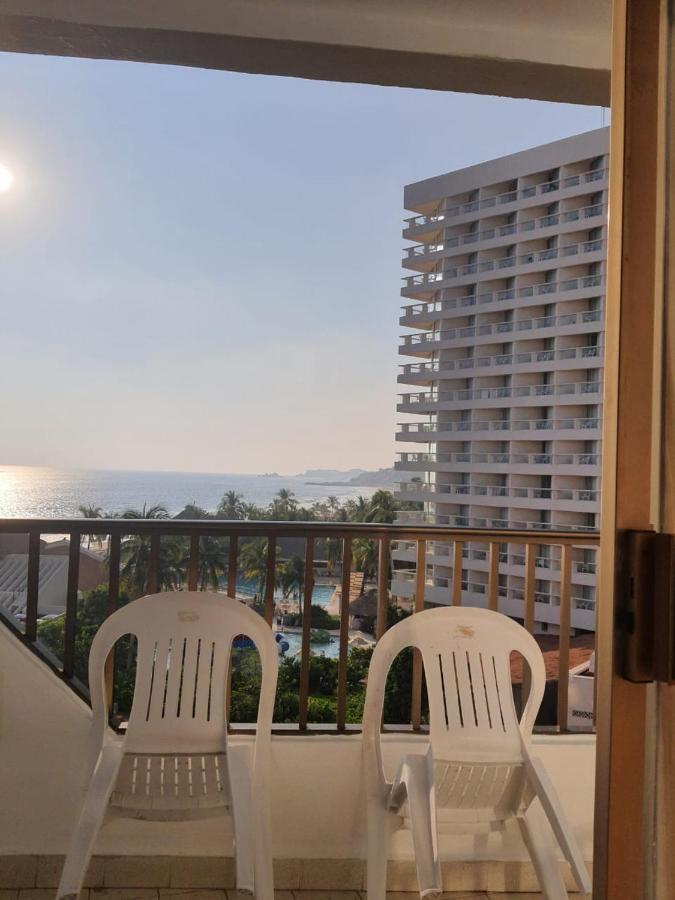 Enna Inn Ixtapa Departamento 01 Recamara Vista Mar Kültér fotó