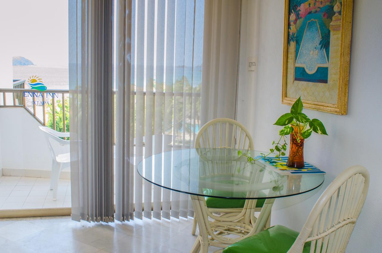 Enna Inn Ixtapa Departamento 01 Recamara Vista Mar Kültér fotó